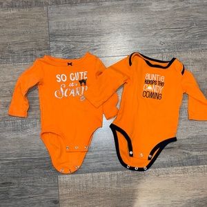 🍂 3/$15 🍂 Halloween Onsies 6 month 🎃